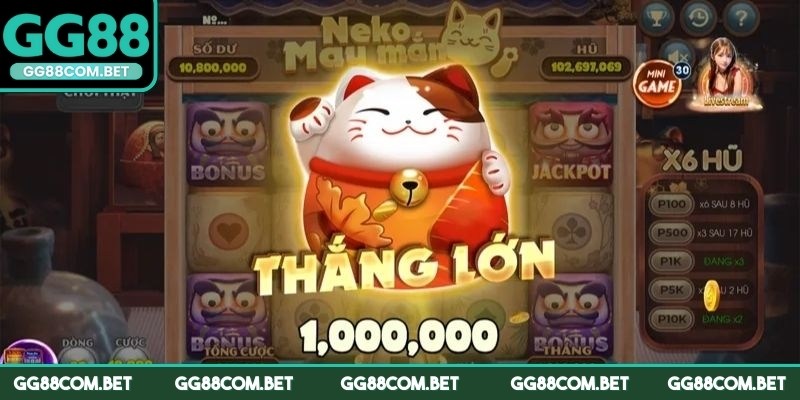 Neko may mắn là game slot hấp dẫn